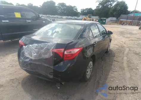 2018 Toyota Corolla Le из США, поврежденный, VIN 2T1BURHE0JC972318